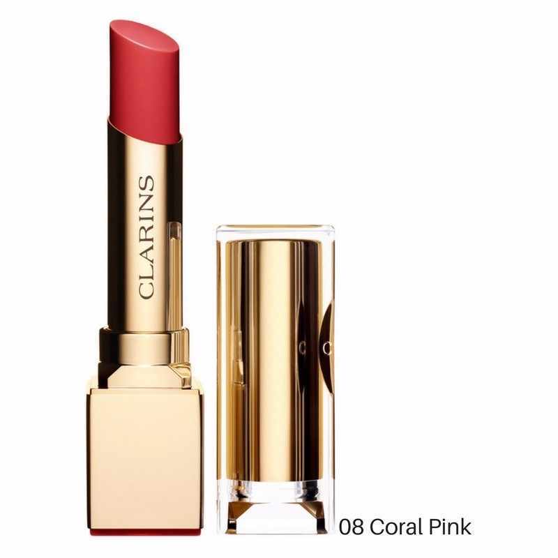 CLARINS ROUGE ECLAT 08 CORAL PINK 3 GR TESTER