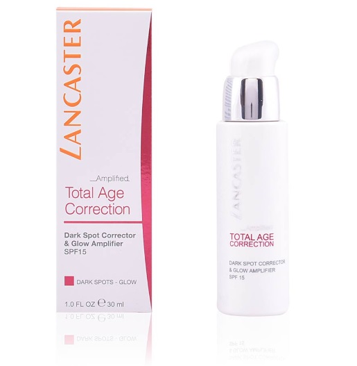 LANCASTER TOTAL AGE CORRECTION DARK SPOT AMPLIFIED ANTI-AGING DAY CREAM & GLOW  AMPLIFIER 30 ML TESTER