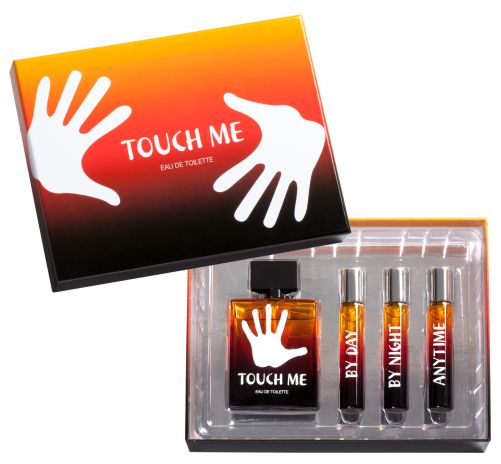 SET TOUCH ME EDT 100 ML + BY DAY EDT 20 ML + BY NIGHT EDT 20 ML + ANYTIME EDT 20 ML REGULAR 