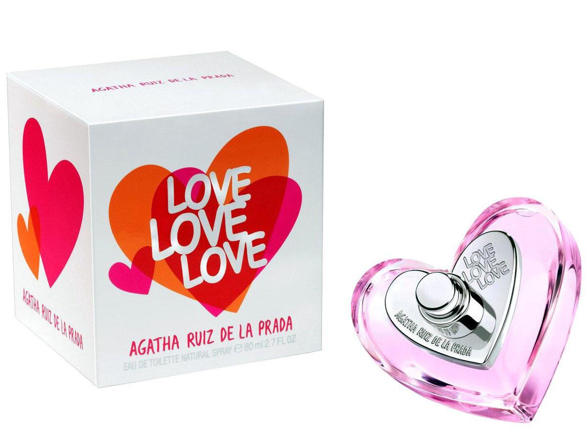 AGATHA RUIZ DE LA PRADA LOVE LOVE LOVE EDT 80ML TESTER (Sin caja)