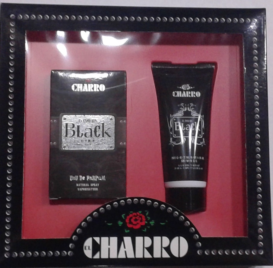 SET CHARRO BLACK 30ML + GEL 100 ML 