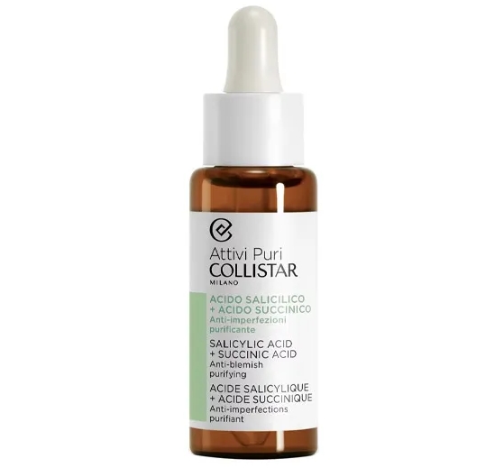COLLISTAR ATTIVI PURI SALICYLIC ACID PURIFYING 30 ML FORMATO PROBADOR