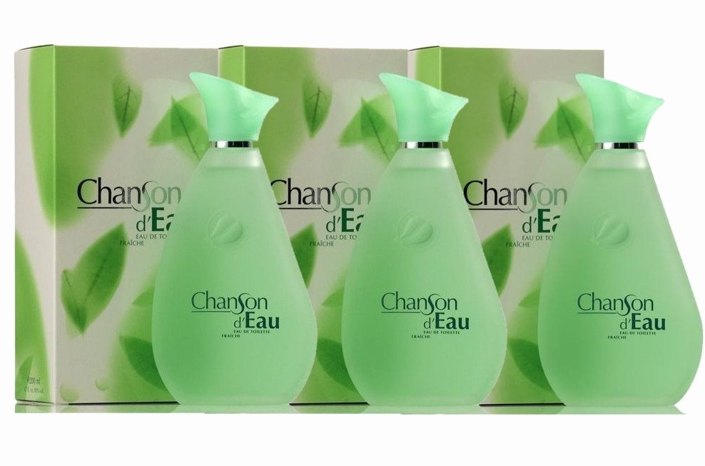 3x1 CHANSON D´EAU WOMAN EDT 100 ML @ (TRES UNIDADES, 300 ML EN TOTAL)