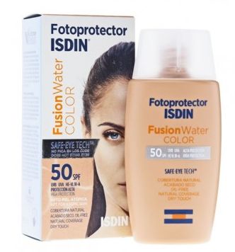 ISDIN FOTOPROTECTOR FUSION WATER COLOR OIL FREE MEDIUM SPF 50 