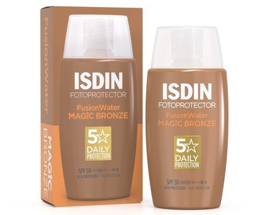 ISDIN FOTOPROTECTOR FUSION WATER MAGIC BRONZE SPF 50 @