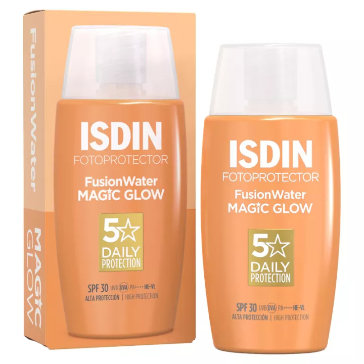ISDIN FOTOPROTECTOR FUSION WATER MAGIC GLOW SPF 50 @