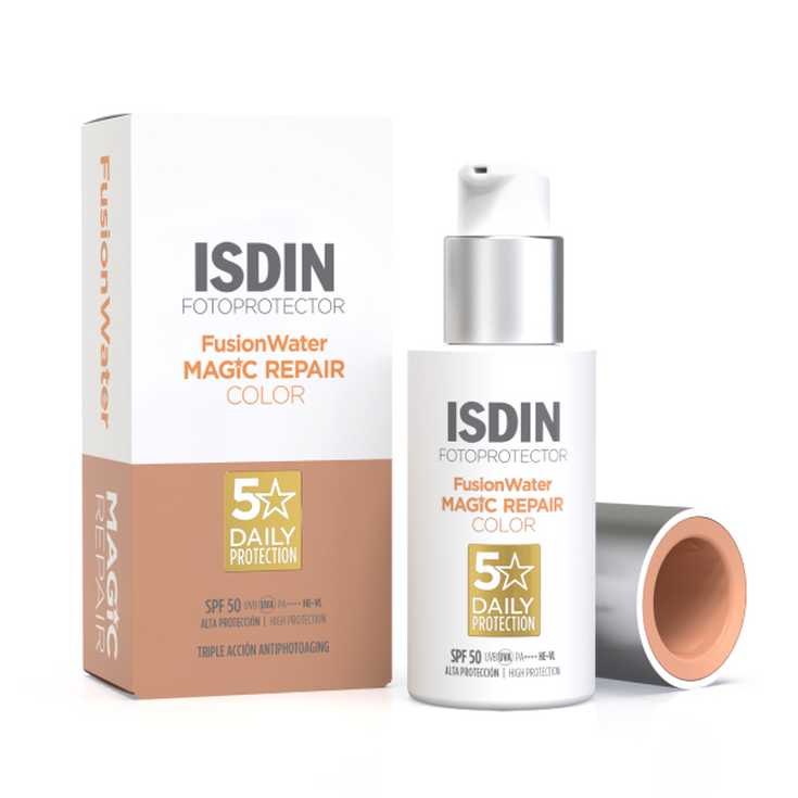 ISDIN FOTOPROTECTOR FUSION WATER MAGIC REPAIR COLOR SPF 50 50 ML @