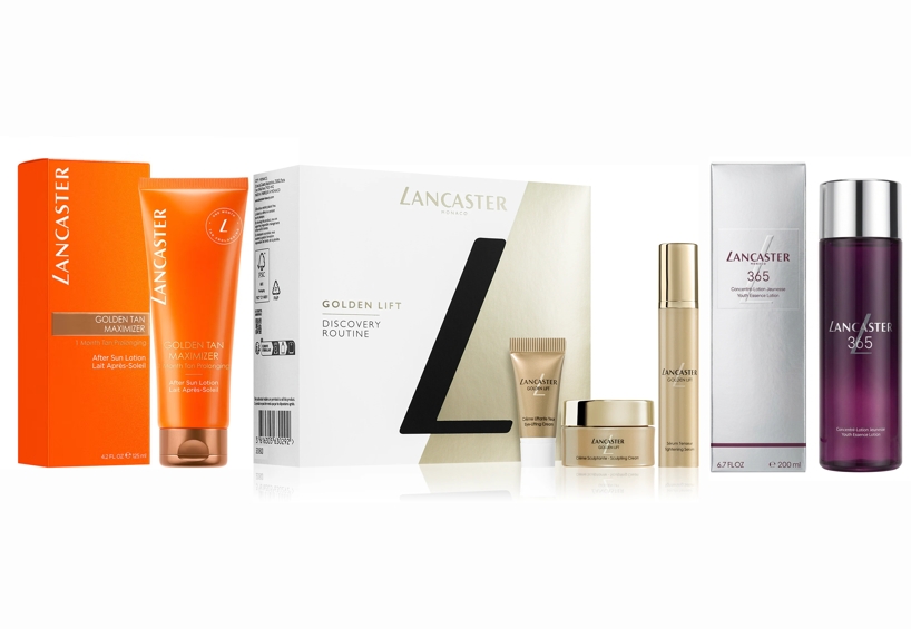 PACK ESPECIAL LANCASTER: GOLDEN LIFT DISCOVERY ROUTINE  + GOLDEN TAN MAXIMIZER 125 ML @ + CONCENTRE LOTION JEUNESSE 200 ML 