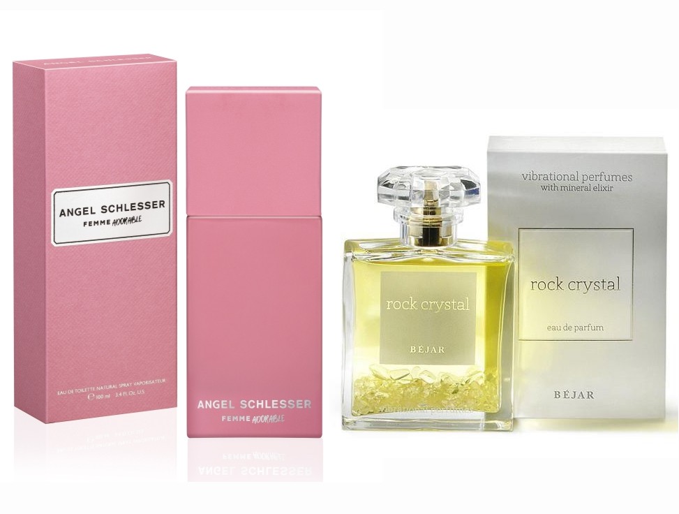 ANGEL SCHLESSER FEMME ADORABLE EDT 100ML @ + RAMON MOLVIZAR ROCK CRYSTAL EDP 100 ML  (UNISEX)