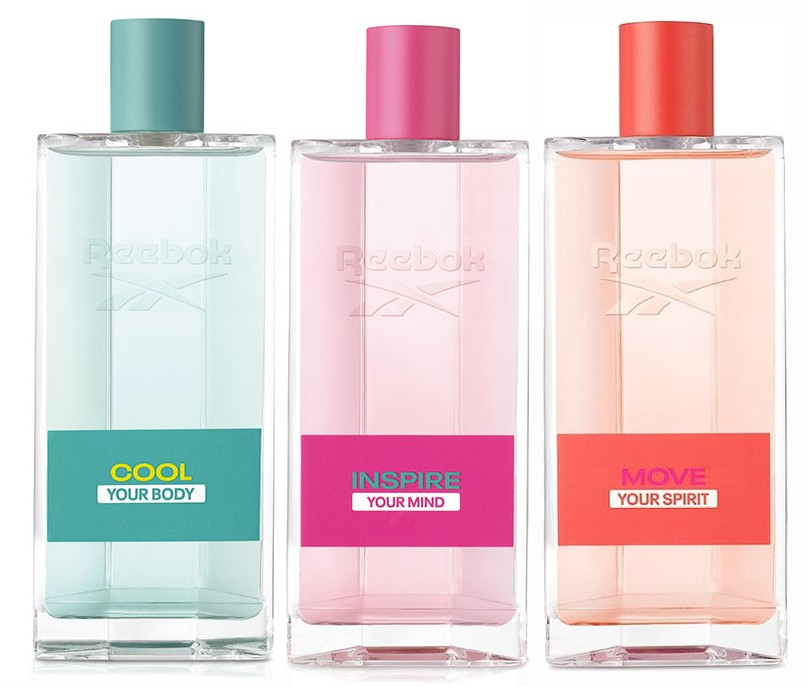 PACK REEBOOK COOL WOMAN EDT 100 ML @ + REEBOOK INSPIRE WOMAN 100 ML @ + REEBOOK MOVE WOMAN EDT 100 ML @