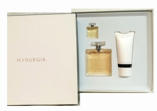 SET MYRURGIA EDT 100 ML + BODY LOCION + MINIATURA REGULAR