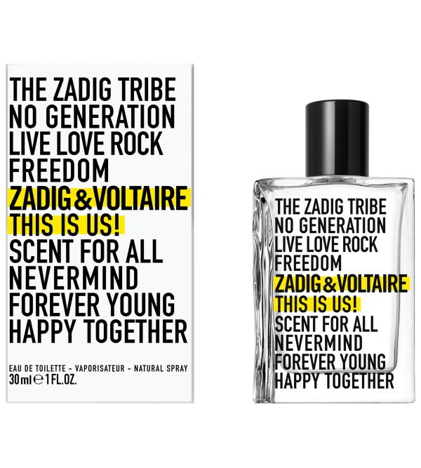 ZADIG & VOLTAIRE THIS IS US EDT 100 ML @ 
