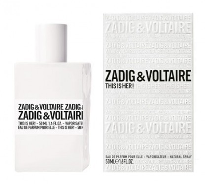 ZADIG & VOLTAIRE THIS IS HER EDP 100 ML (Sin caja)